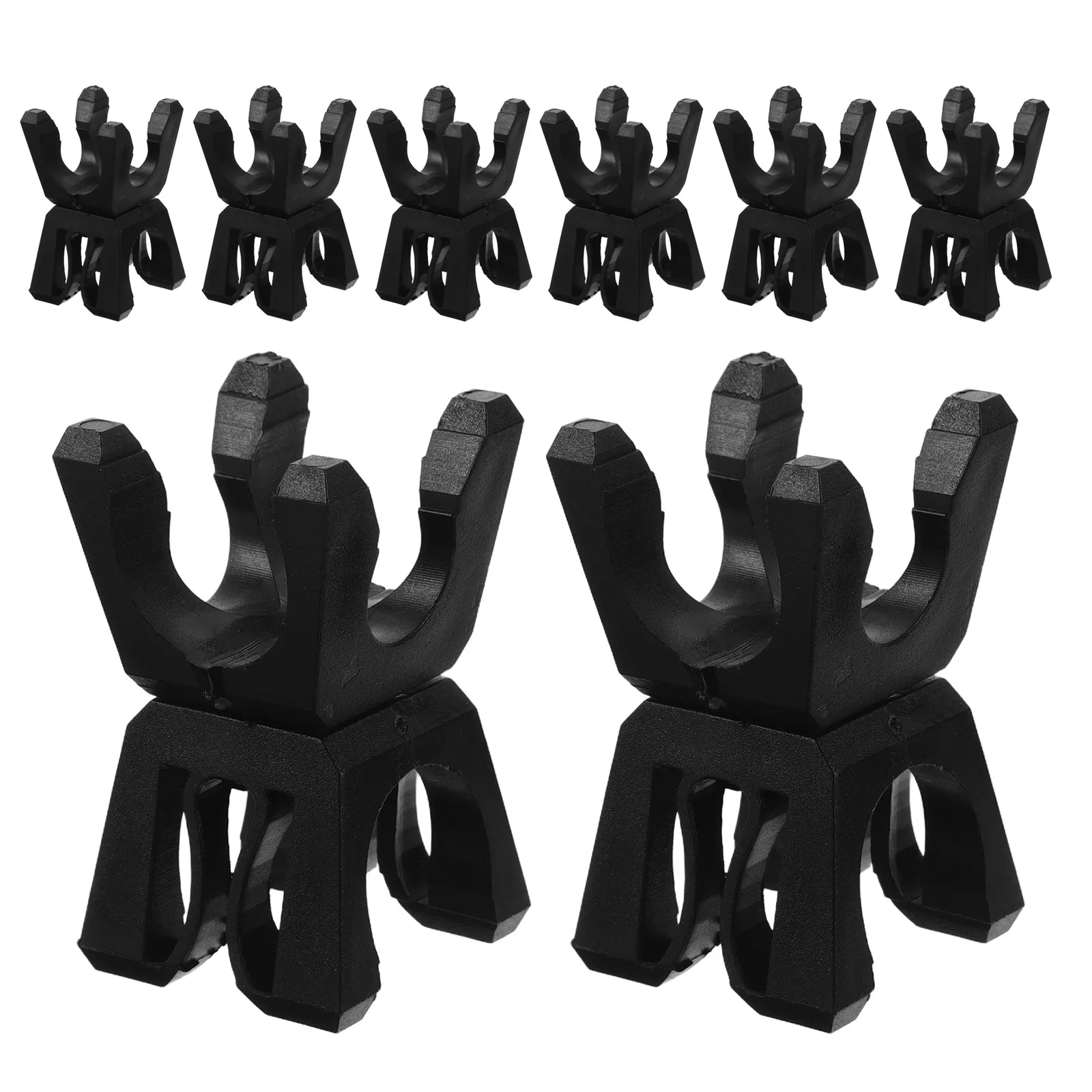 

8Pcs Football Training Pole Buckle Plastic Rotatable Sign Clips for Agility Poles Marker Rods Outdoor Soccer Speed Training