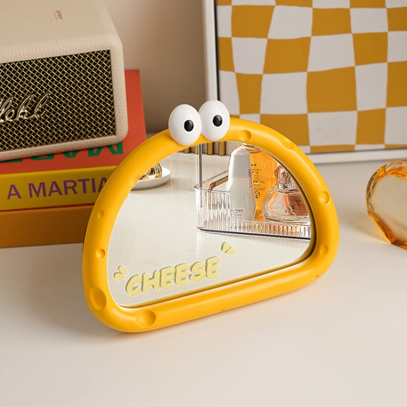 

Creative Cute Cheese Mirror Ornaments