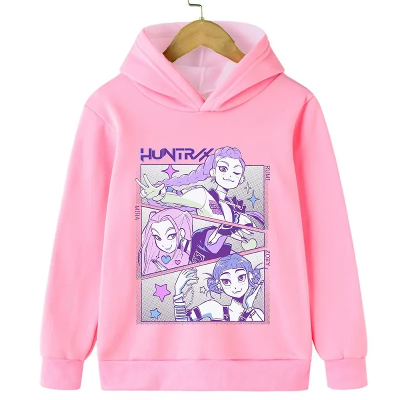2025 شعبية أنيمي Kpop شيطان الصيادين ثلاثية الأبعاد مطبوعة تنفس التجفيف السريع فضفاضة ومريحة الربيع والخريف هوديي #1