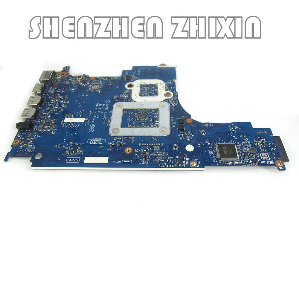 For HP 15-DB 15-DX 15T-DB 255-G7 Laptop motherboard with E2-9000 CPU LA-G078P Mainboard