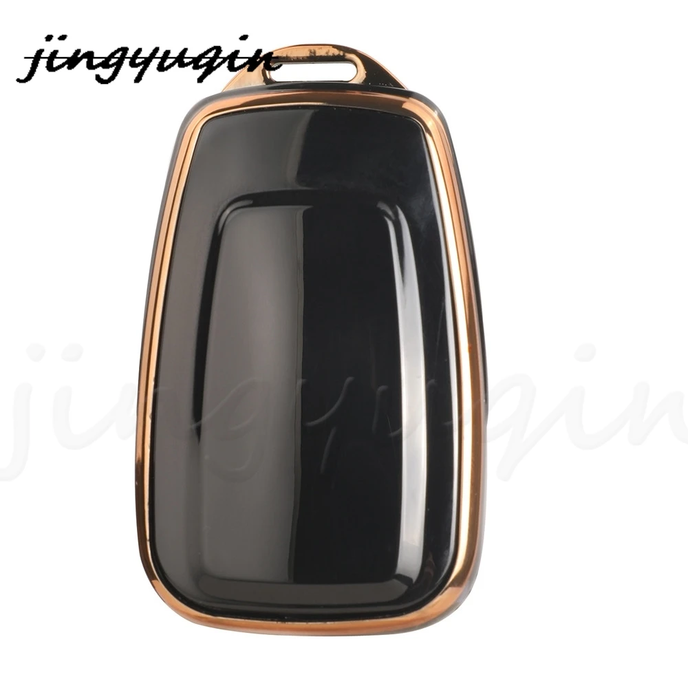 jingyuqin TPU Auto Remote Car Key Case Cover For Toyota CHR Camry Corolla RAV4 Highlander C-HR Prius Land Cruiser Prado view 6