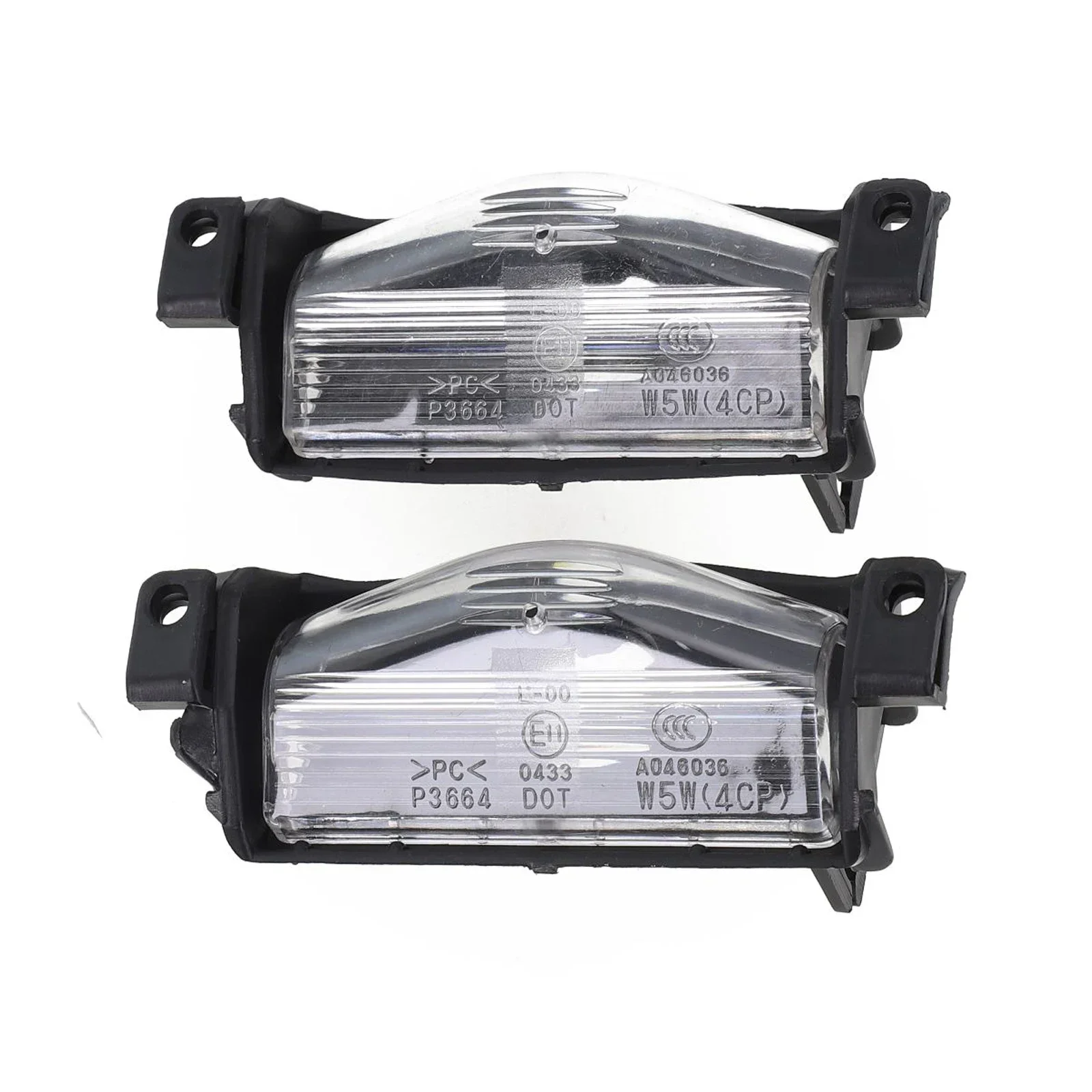 License Plate Lamp Shell Car Part Clear Housing Cover Lightweight Plastic Replacement Accessories BS1E-51-274E