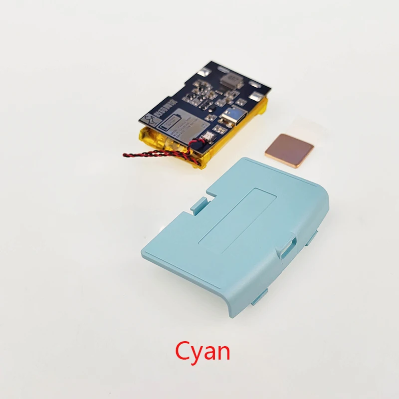 1800Mah Li-Ion Oplaadbare Batterijmodule Voor Game Boy Advance Voor Gba Highlight Met Type-C Oplaadpoort Batterijdeksel USB-C