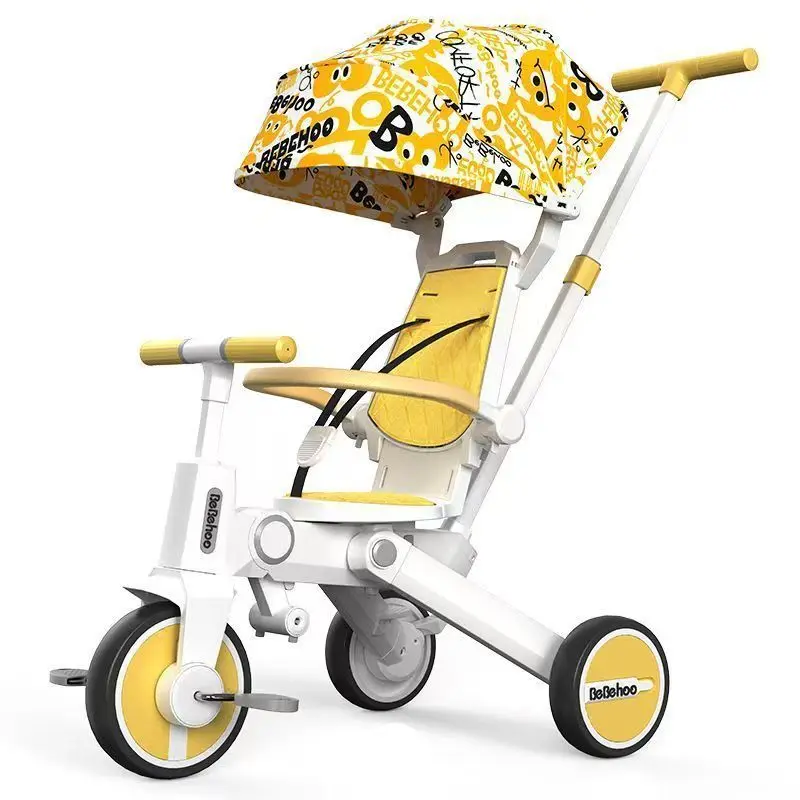 

Трехколесная тележка складная легкая коляска