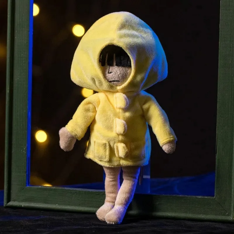 30cm Little Nightmares Plush Toy Hot Cartoon Figure Doll Adventure Game Stuffed Gift Toys for Girls Kids Fan Collection Plushies