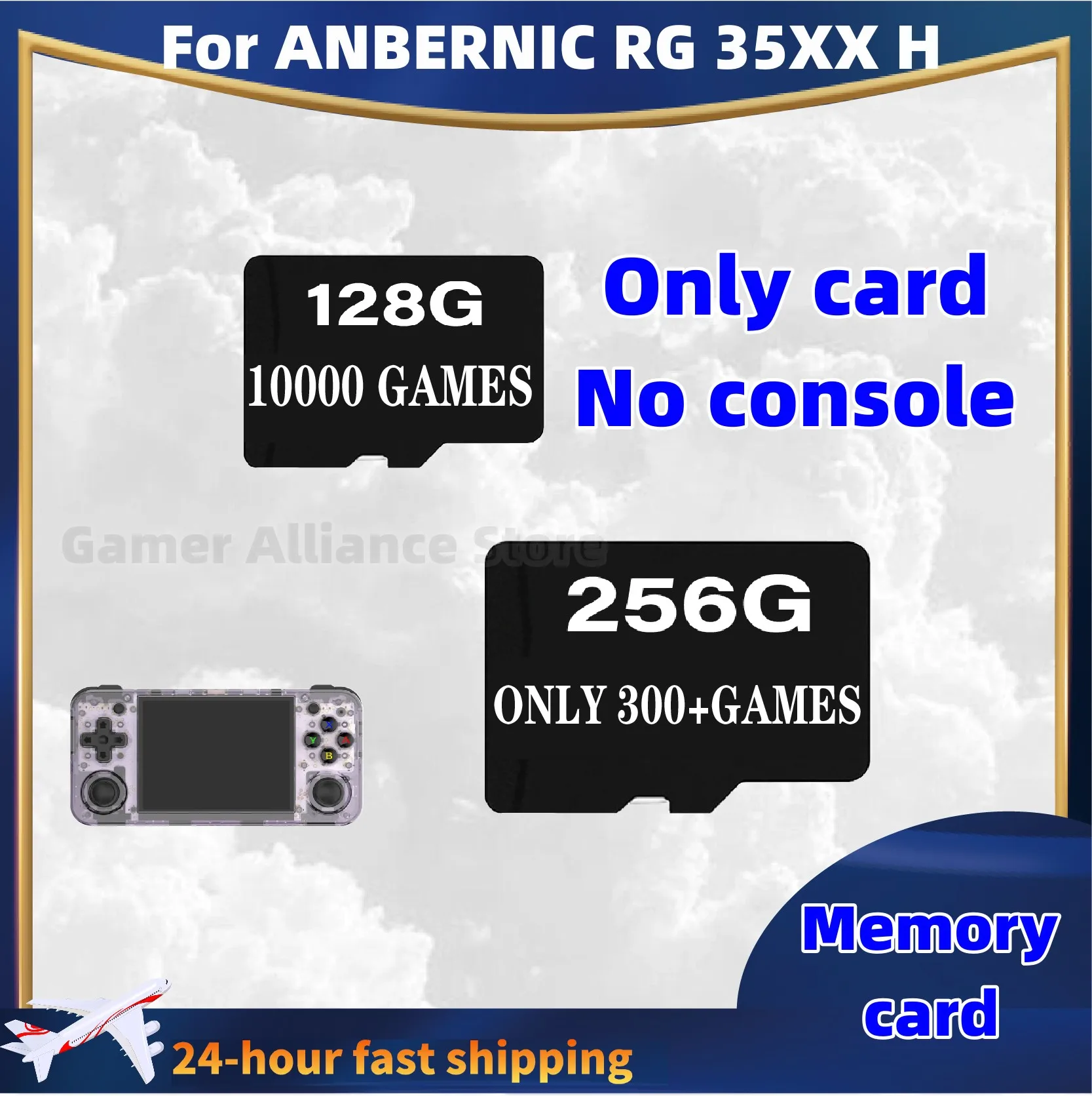 

For ANBERNIC RG35XX H TF Card Memory Card Preloaded Game 256G 300+ PSP Games Retro Handheld Game SD Card PSP 128G Birthday Gift