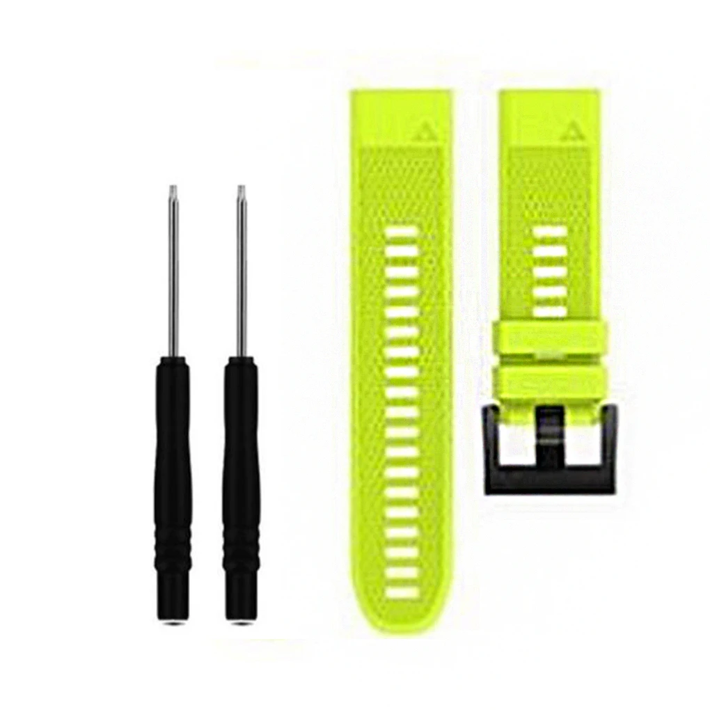 

Wristwatch Soft Silicone Strap Watch Band Repair Kit Replacement For Garmin fenix 5/5 Plus/5s/5 Plus/5x/ 5x Plus