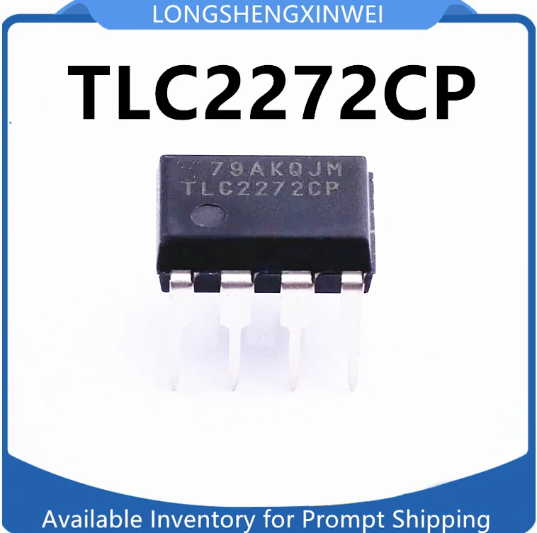 1PCS TLC2272CP TLC2272 Inline DIP8 Pin Original  Instrument Operational Amplifier IC