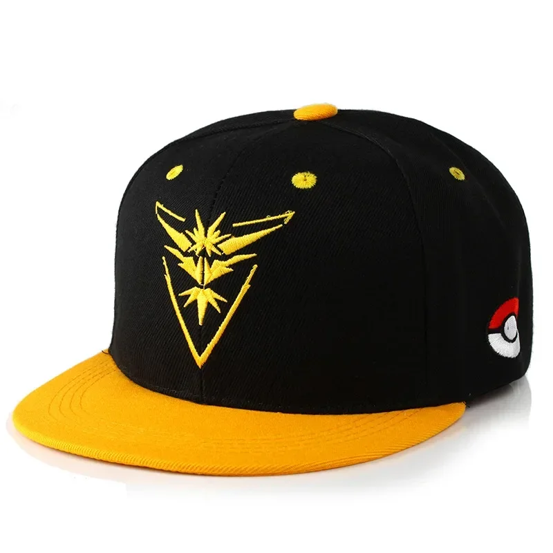 Pokemon Zapdos Articuno Men Women Baseball Caps Adjustable Casual Embroidered Anime Cotton Sun Hat Unisex Solid Color Visor Hats