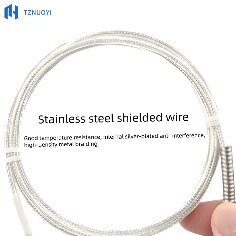 1m 2m 3m Magnetic Attraction Pt100 Temperature Probe K-type Adsorption Magnet Temperature Sensor Magnetic Thermocouple image 3