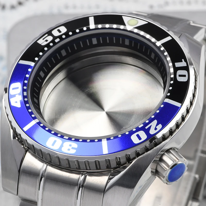 HEIMDALLR MM200 Watch Case Stainless Steel SBDC/Sumo Case Sapphire Glass For NH35/36 Automatic Movement Fit Seiko Mod Case