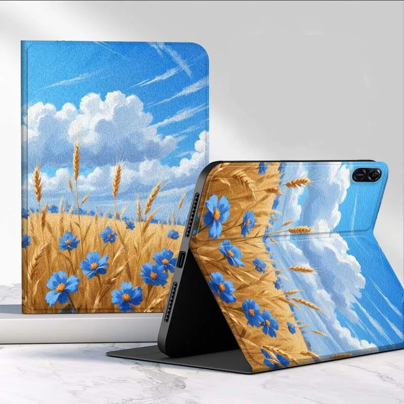 

Чехол с красивым пейзажем и цветком для Huawei MediaPad 3 12 Air SE M6 M5 Lite Pro 10,4 10,8 11 11,5 12,6 13,2 дюйма 5G