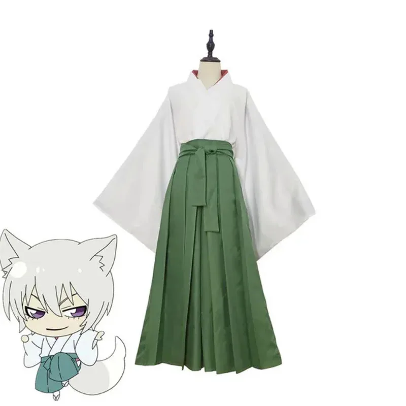 Kamisama kiss hajimeshiita love Miyuki คอสเพลย์เครื่องแต่งกาย Kamisama love Tomoe คอสเพลย์วิกผมหางสําหรับฮาโลวีนขนาดที่กําหนดเอง