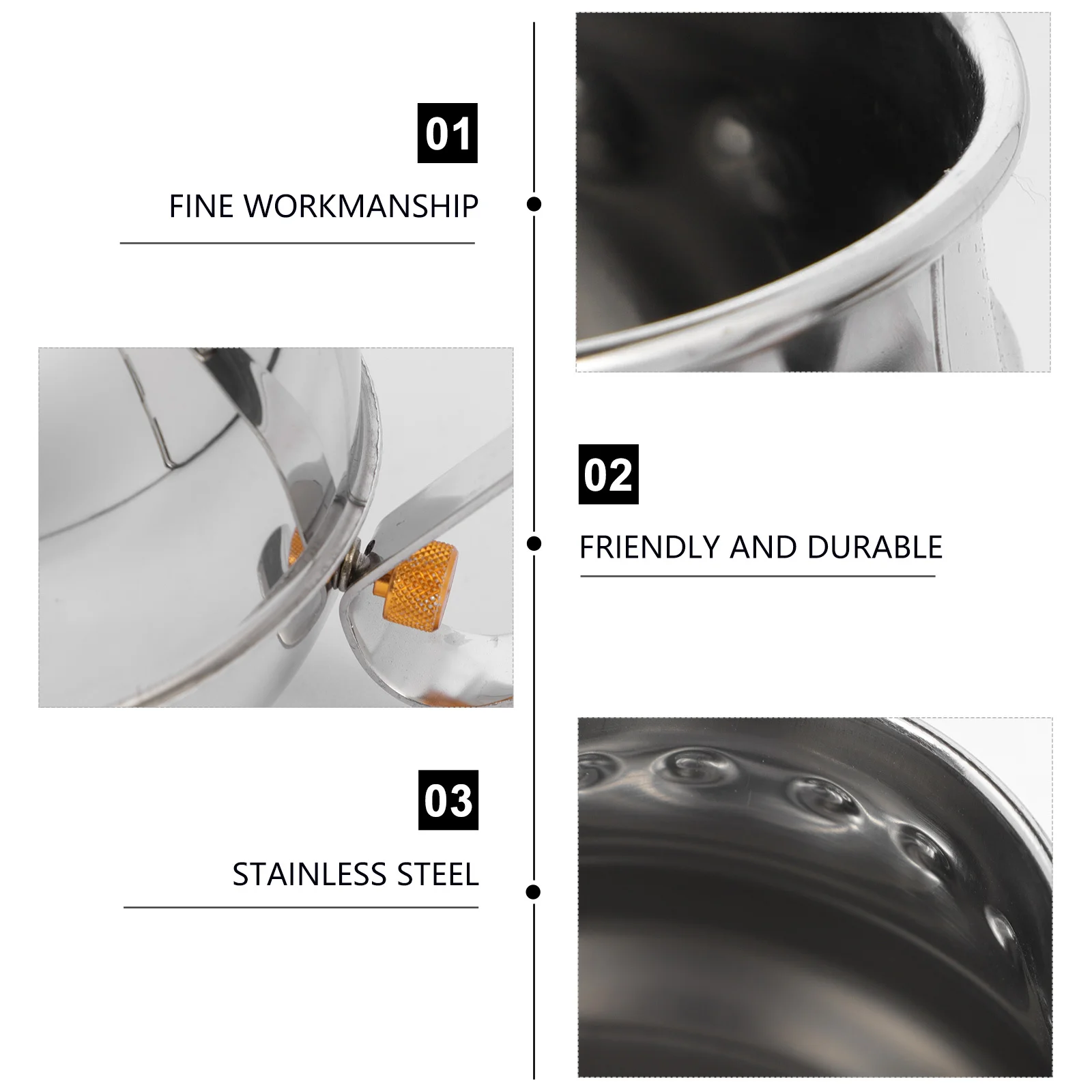 

1pc Stainless Steel Tea Kettle 1.5L Silver Thickened Water Boiling Pot For Gas Stove Household Coffee Herbal Tea Heating