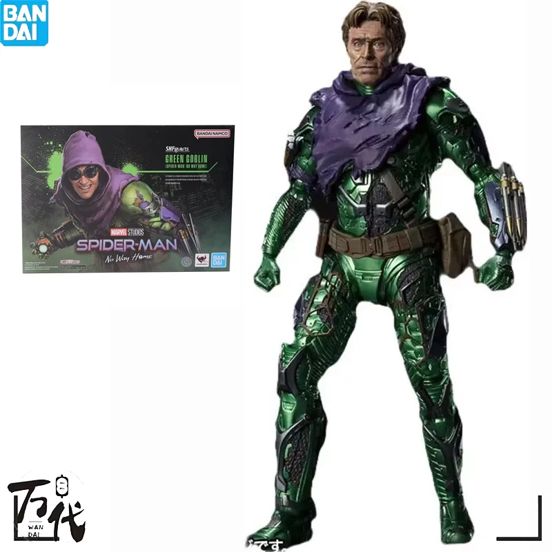 

Оригинальный BANDAI SHF SPIDER-MAN [No Way Home] S.H.Figuarts GREEN GOBLIN, аниме-фигурки, игрушки для детей, подарок