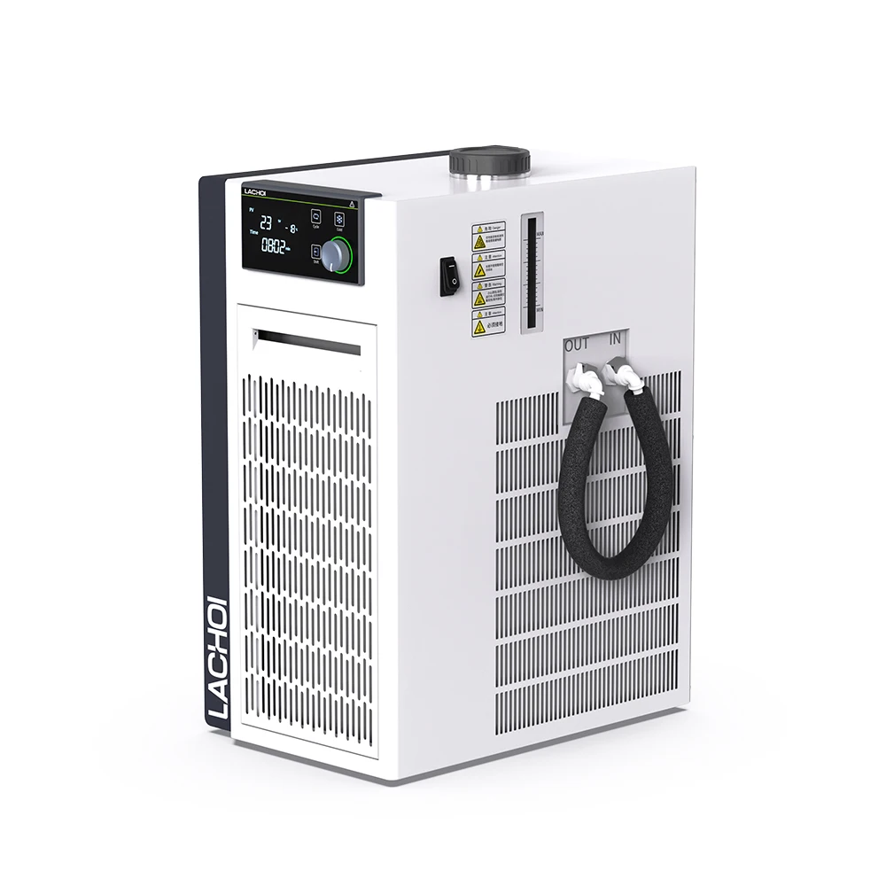 LACHOI RC Series Recirculating Chiller -20°C To RT 4L/min 2.7m Head LCD Display 304 Stainless Steel Tank