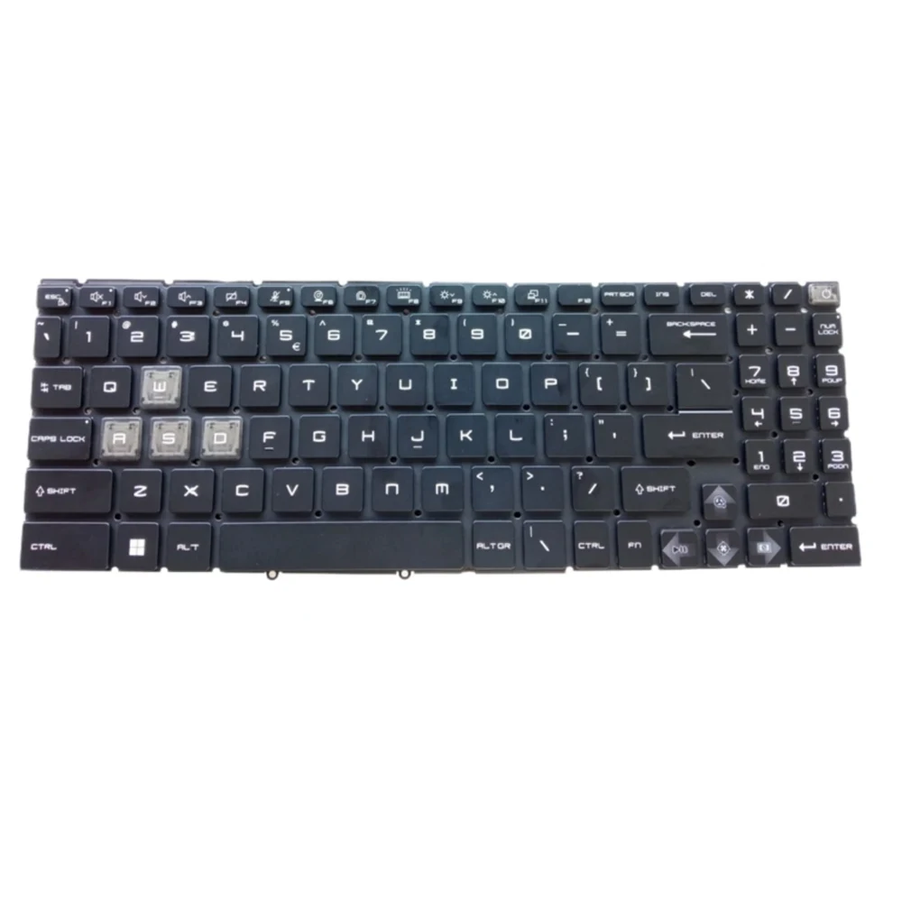 XIN-US RGB  Backlit Laptop Keyboard For MSI GF66 GL76 GL66 GW66 GS76 Stealth 11ue 11ug 11uh MS-17M1 GF76 MS-17L1 MS-1581 MS-1582