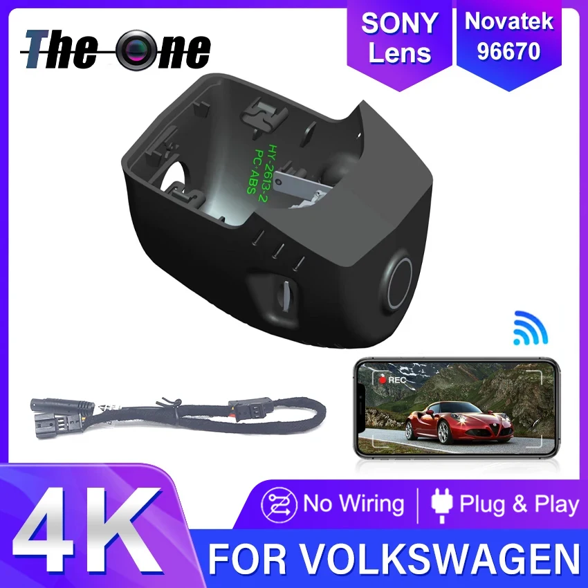 

New! Plug and Play WIFi Car DVR Video Recorder Dash Cam For Skoda Octavia 2021 2022 2023 2024 DashCam APPcontrol Accessories