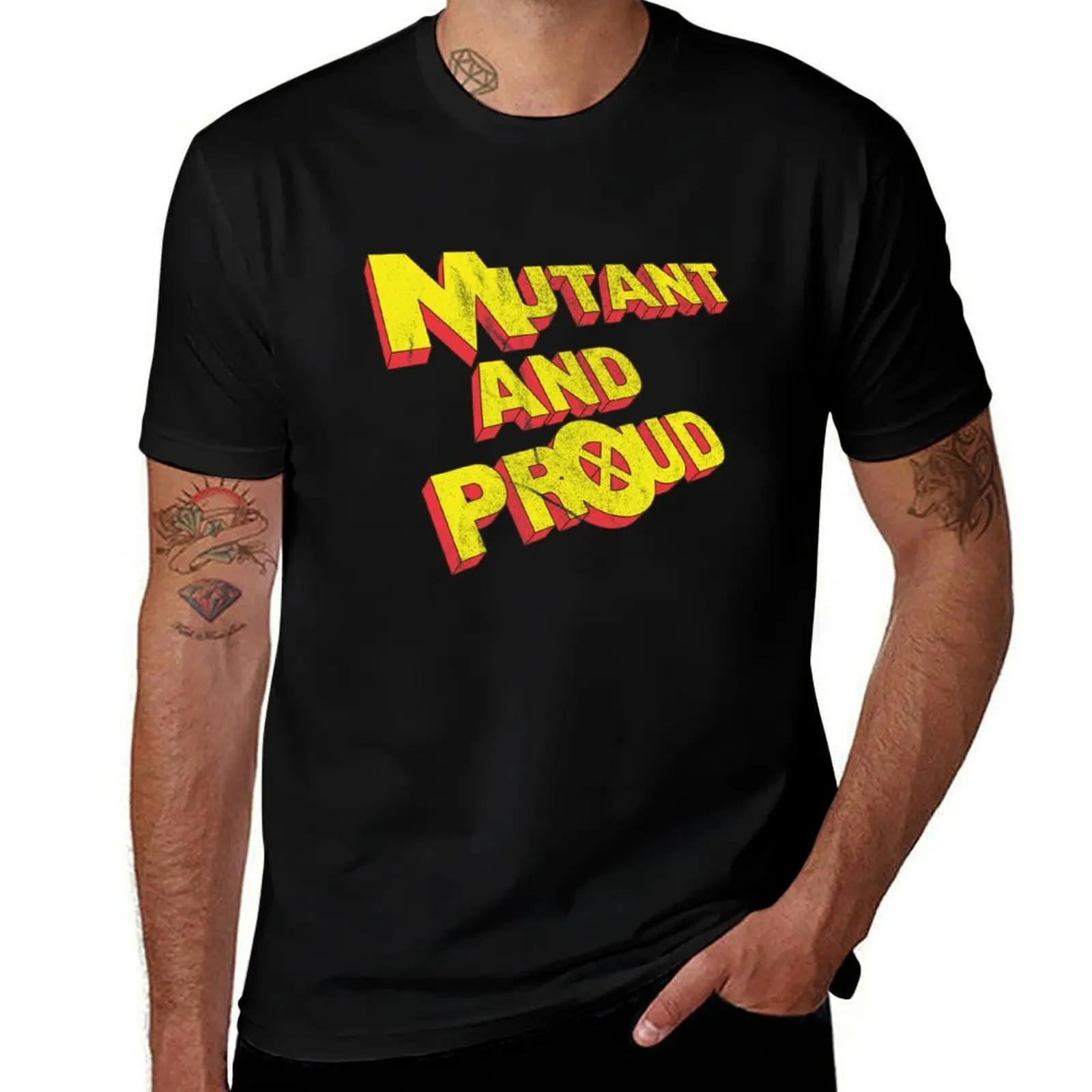 

Proud and Mutant T-Shirt Basic Comfort Fit T-Shirt for Men