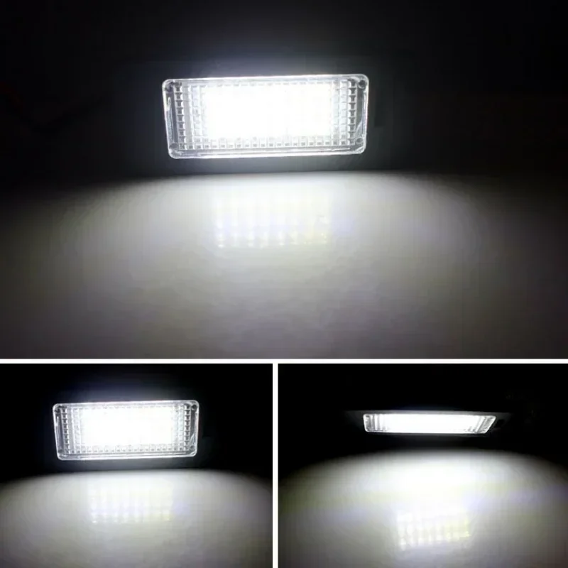 2Pcs for Peugeot 206 207 306 307 308 406 407 5008 Partner Citroen C3 C3 Ii C3 License Plate Light 12V LED Number Signal Light - Image 2