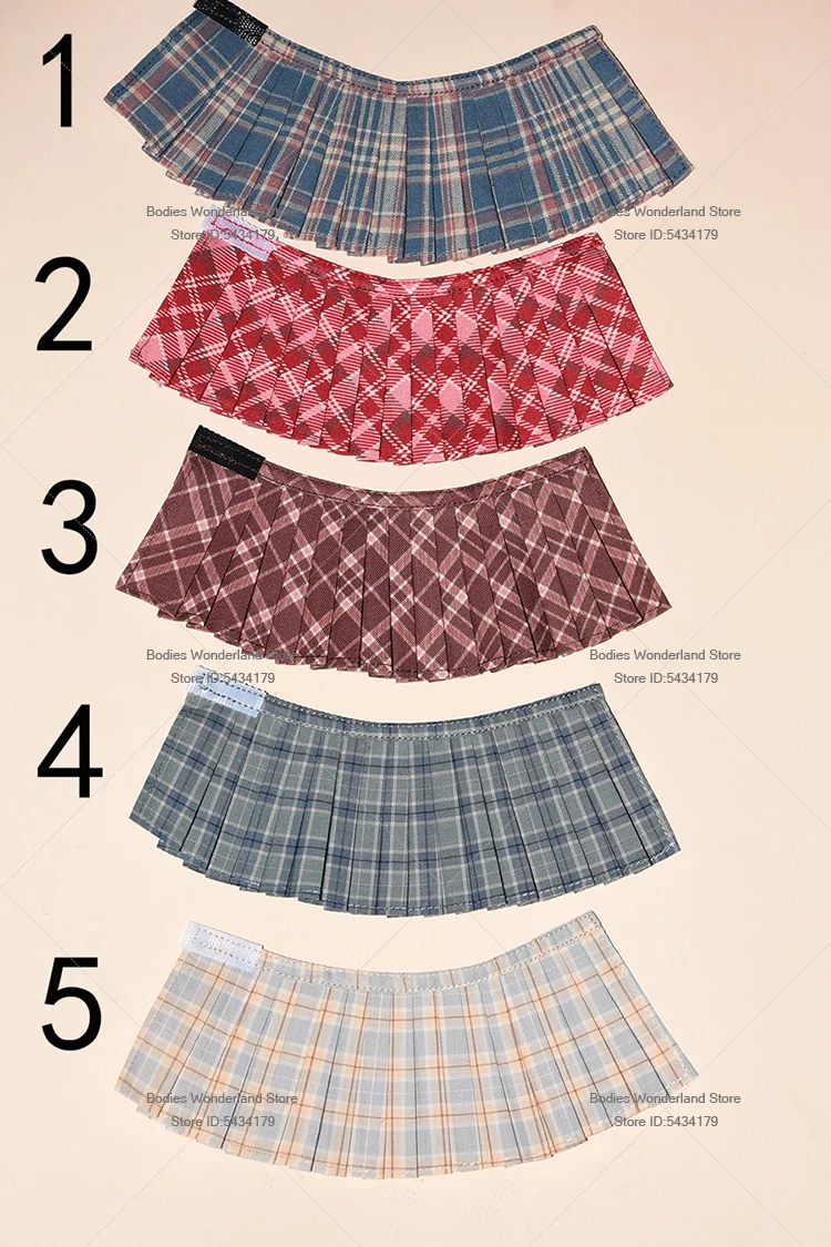 В наличии 1/6 Женский солдат с открытыми плечами и круглым вырезом, пуловер с принтом, короткая плиссированная юбка, плюшевый шарф для 12-дюймовой экшн-фигурки, тело