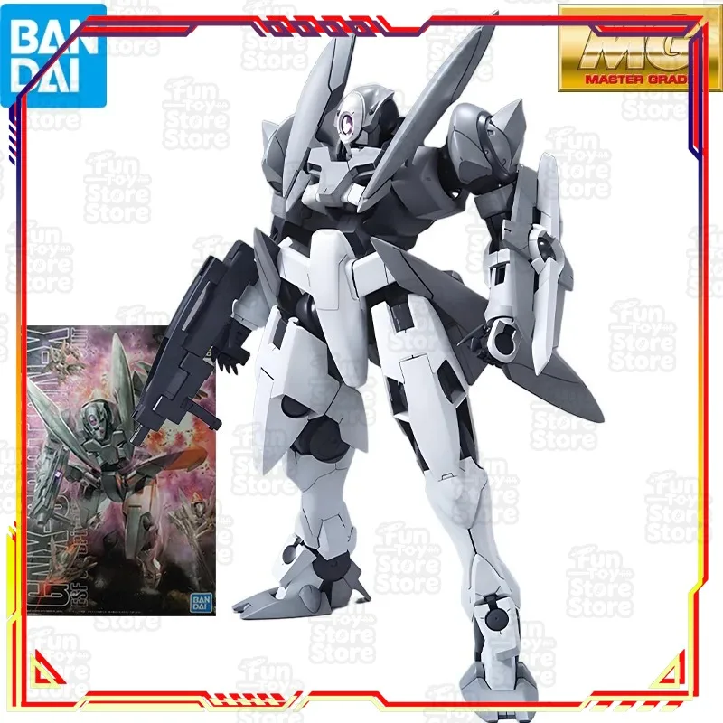 

Bandai MG Master Grade GN-X Gundam Model Kit Anime Figure Collectible Toy Assembly Kit for Boys Fans Official Licensed Bandai