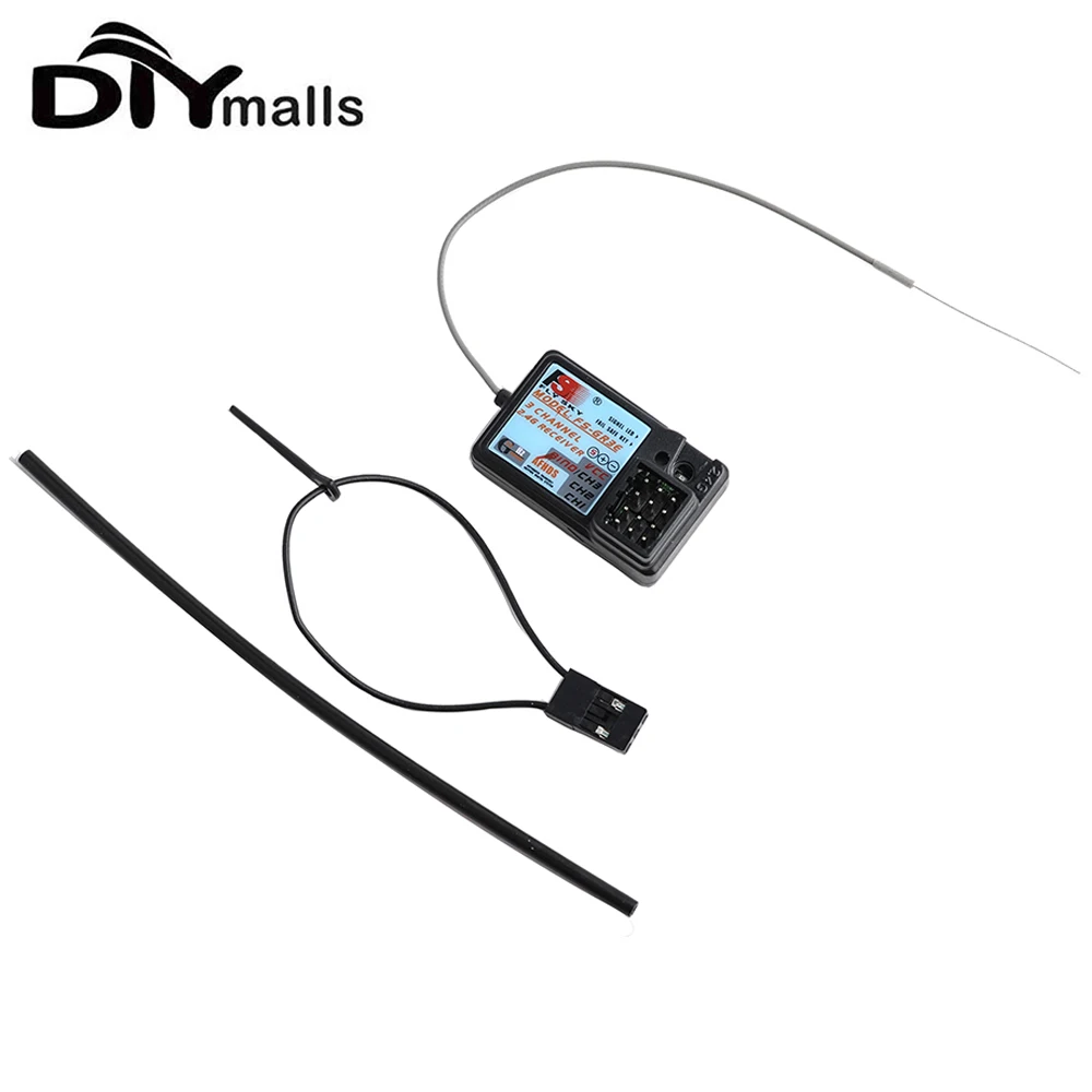 

Flysky FS-GR3E 3 Channel 2.4G GR3E Receiver Waterproof 4.0-6.5V for GT3B GT3C GT2B GT2G GT2F GT2E GT2 iT4S Transmitter