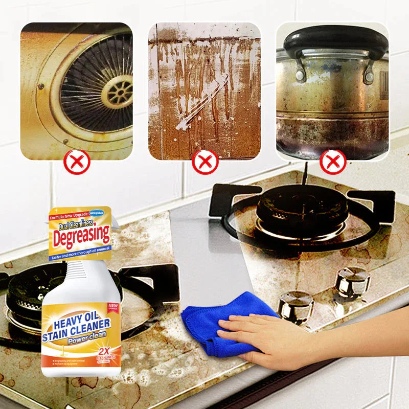 100 مللي المطبخ الثقيلة نظافة رذاذ جميع الأغراض دهني خزانة المطبخ الأنظف مرتب البقع رذاذ لأفران كونترتوب