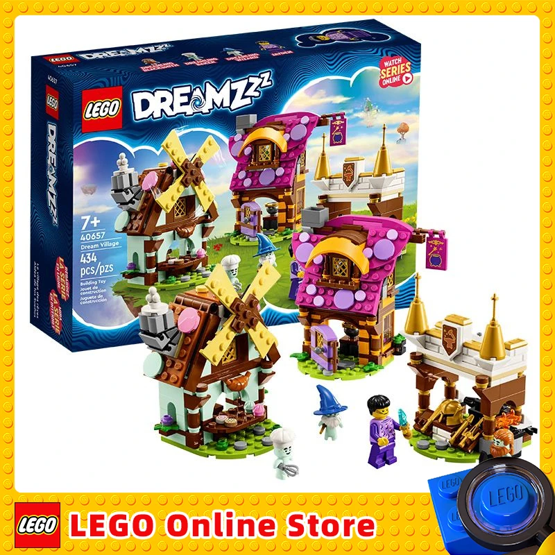 LEGO® Dreamzzz 40657 Dream Village Builging Blocks Toys for Children\'s Kids Birthday Christmas New Year Gift