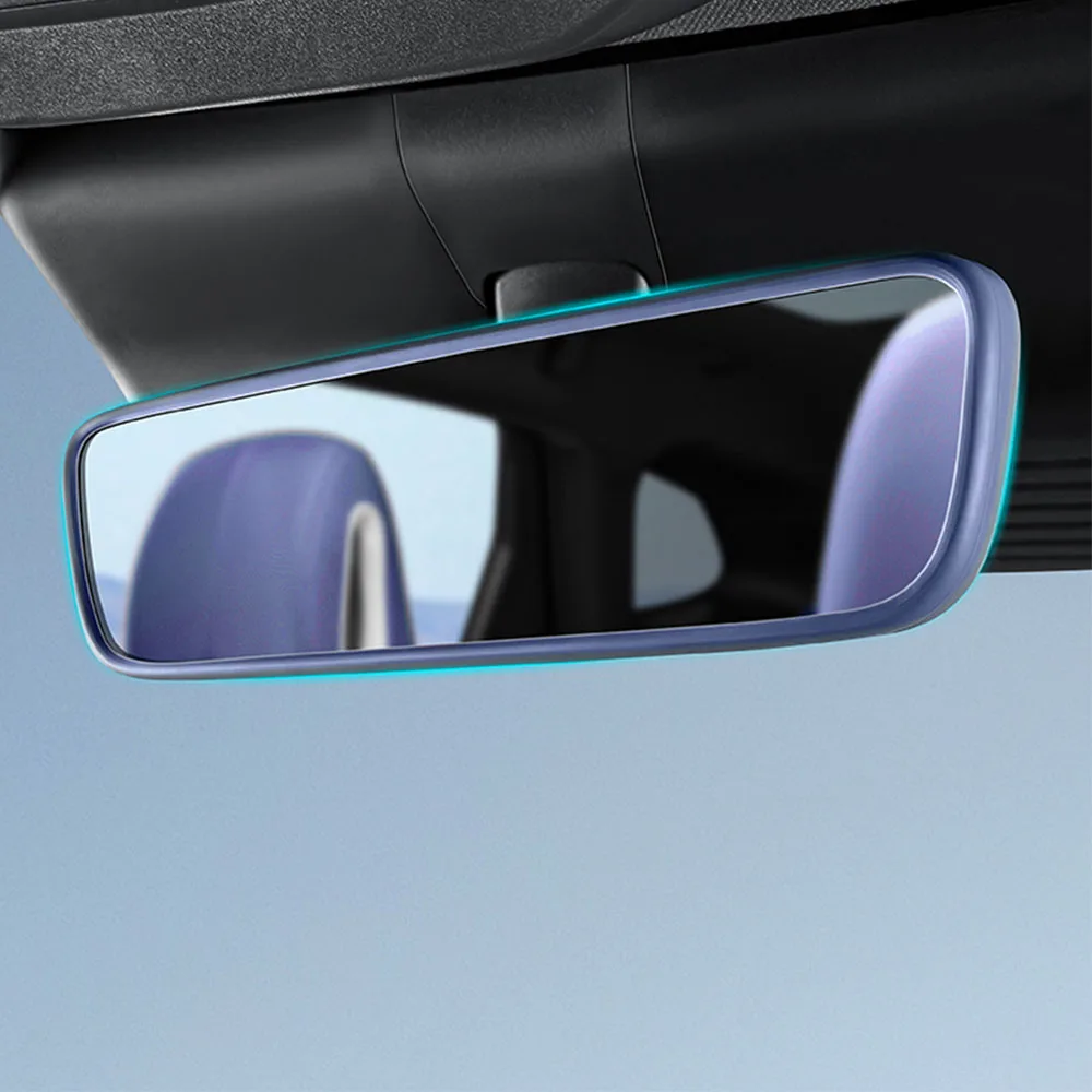 

Внутреннее зеркало заднего вида, силиконовый защитный чехол для Geely EX5 Galaxy E5 2024 2025 2026, оригинальная цветная защитная рамка автомобиля