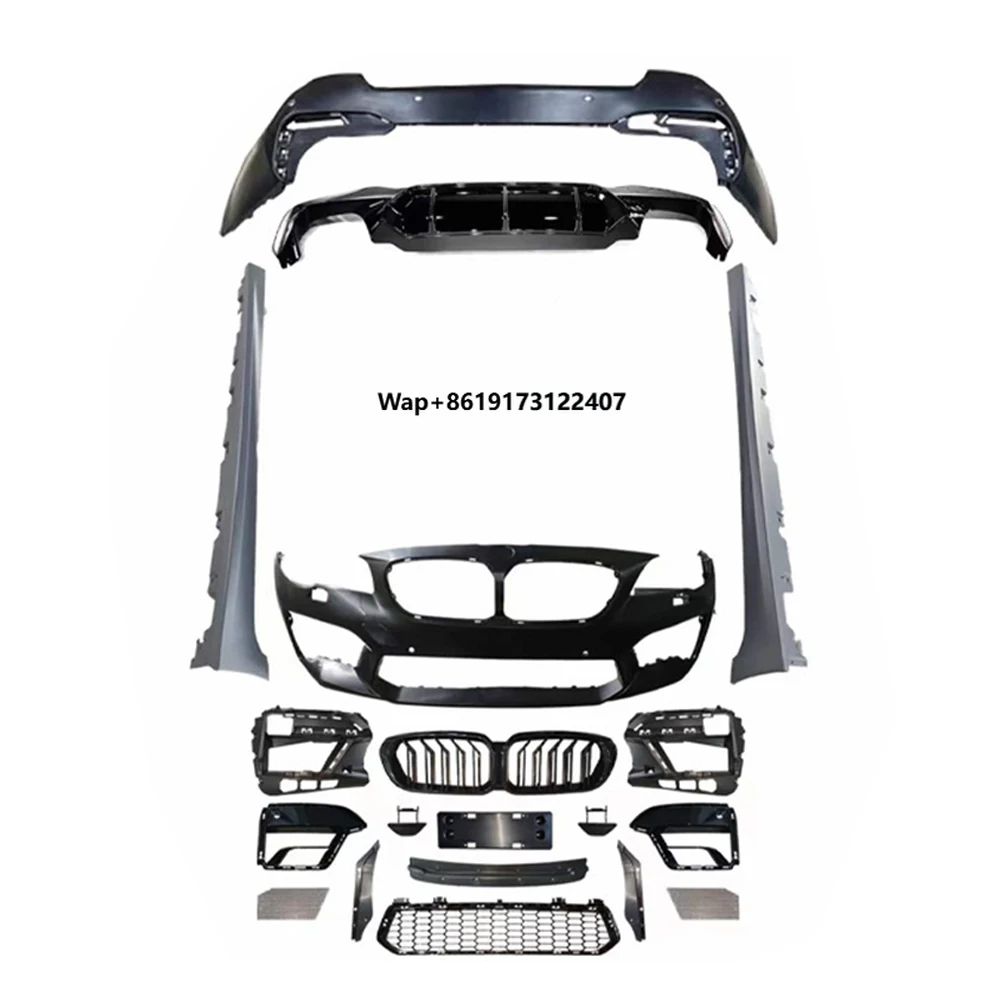 

Factory Old to New F90 M Power Body Kit PP Plastic F10 Upgrade G30 No Light M5 Bodykit for 5 Series F10 2011-2017