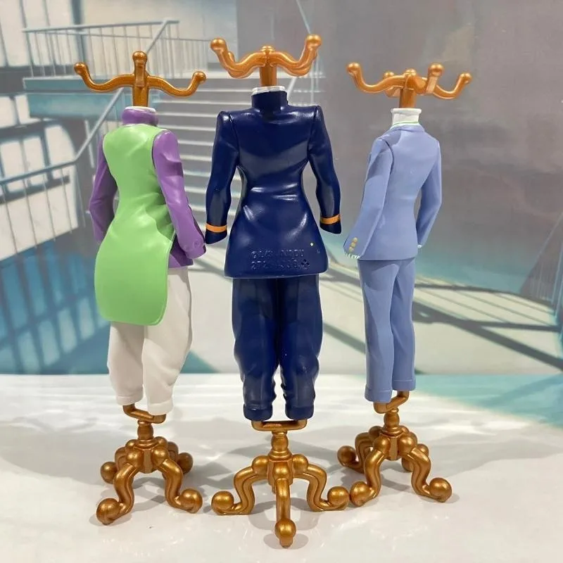 JoJo's Bizarre Adventure Clothing Rack Gashapon Kira Yoshikage Rohan Kishibe Anime Derivatives Action Figure Model Toys Gifts
