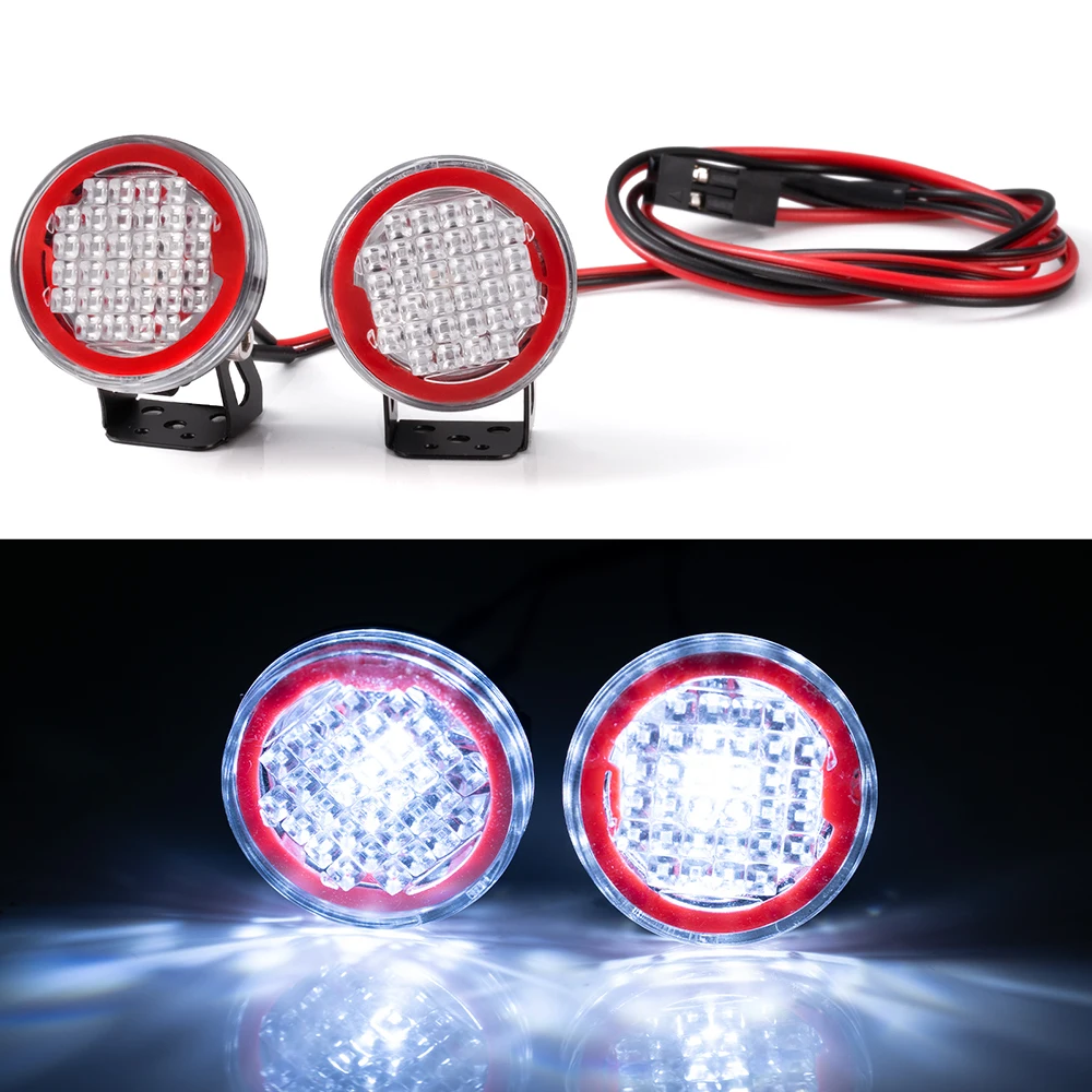 AXSPEED 1Set LED Lichter Scheinwerfer Scheinwerfer für TRX-4 TRX-6 Axial SCX10 90046 Wraith 1/10 RC Auto Dekoration Teile Zubehör – Detail 35