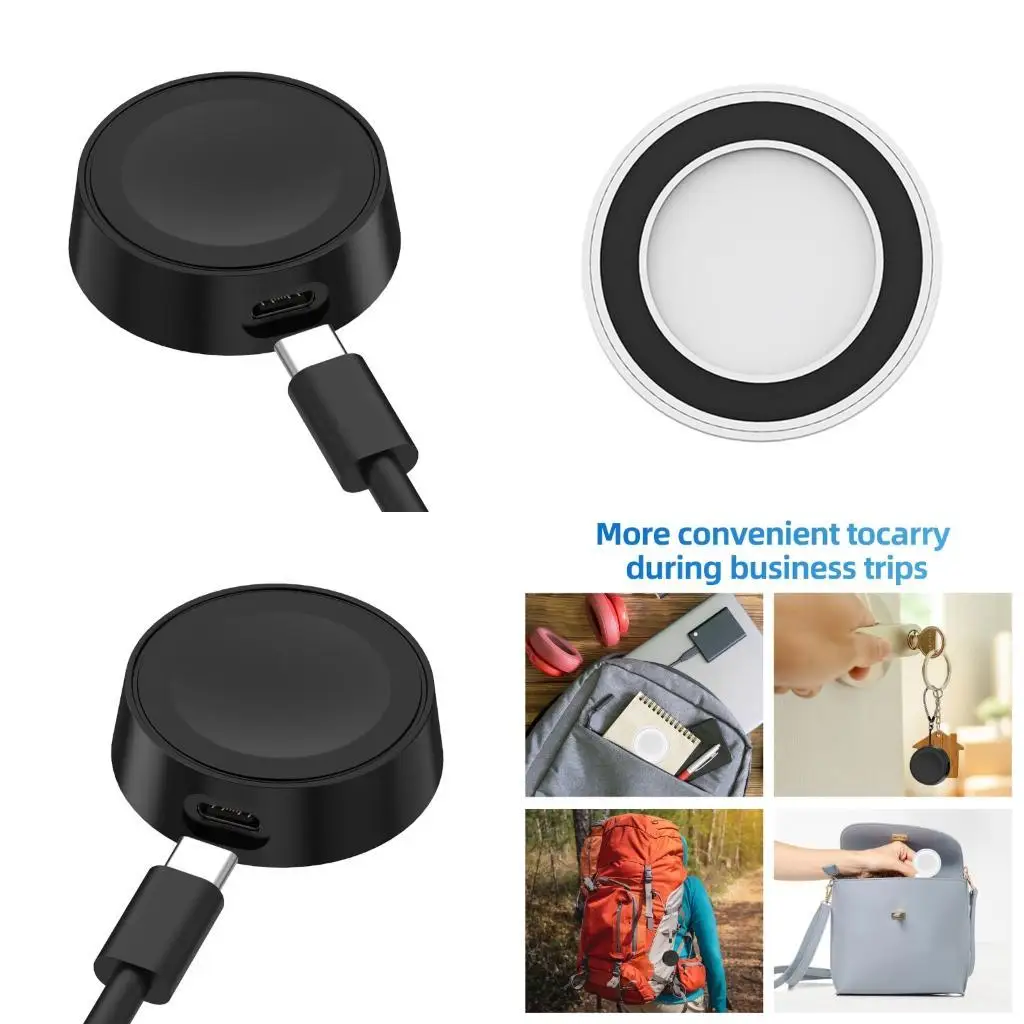 

31BA Easy to Use Compact Travel Friendly Charging Base Platform For Watch 8 High Speed Charging Shockproof ABS Construction