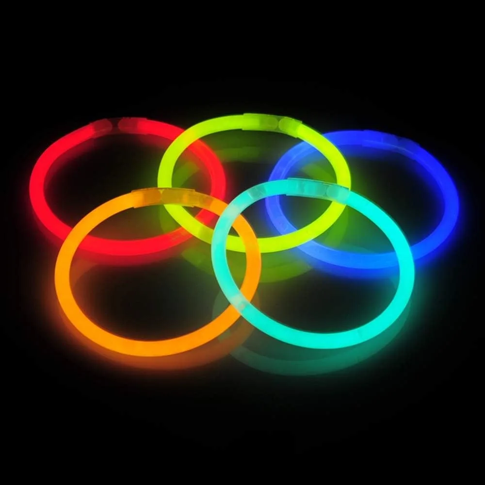 Imagem -04 - Bulk Glow Sticks para Halloween Party Glowsticks Glow Stick Pulseiras Colares Glow in The Dark Pacote de Fontes de Festa 1000 8