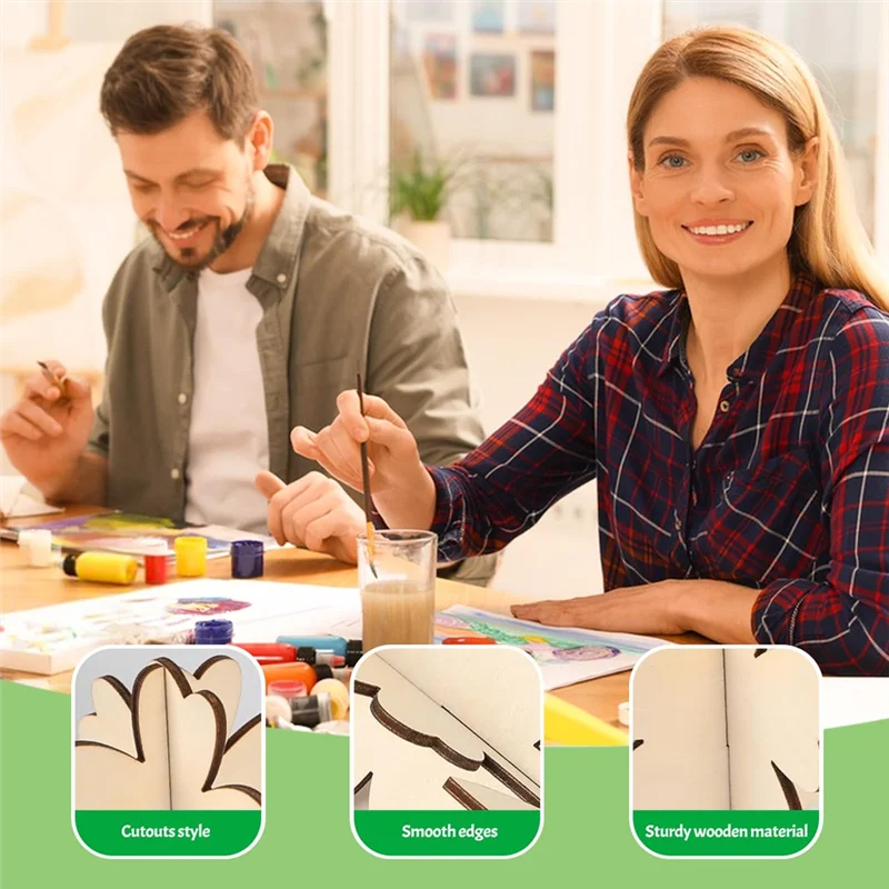 

A93Z 3D цветок набор поделки из дерева для взрослых цветок весна поделки из дерева для рисования для взрослых Деревянные цветы для поделок