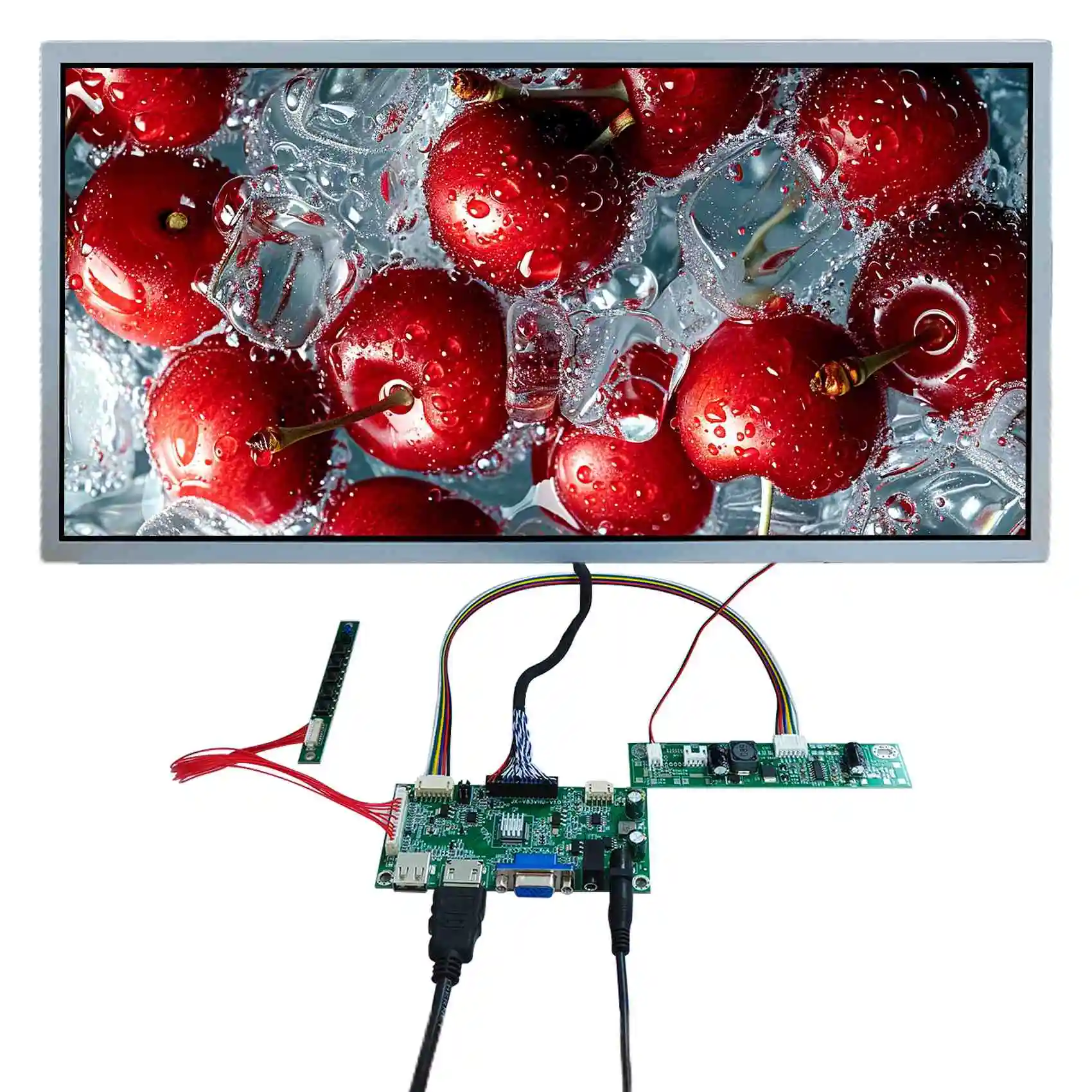 18.5 インチ VS185N81-250 1920x1080 LCD スクリーン LCD ドライバーボードキット付き