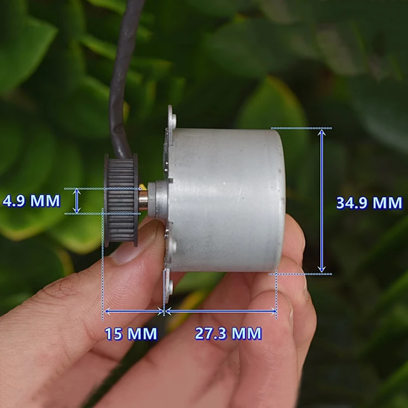 

35BYJ212H Mini DC12V Micro Gear Stepper Motor 2-Phase 4-Wire Gear Reduction for DIY Air Conditioning Fan Swing Motor