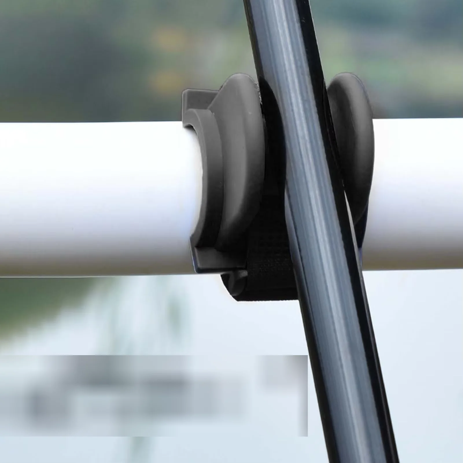 U Shaped Fishing Rod Bracket Portable Fishing Rod Holder Fishing Boat Railing Fixing Rod For Fishing Rod Sea Pole Fishrod