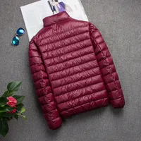 New Autumn And Winter Down Jacket Men's Fashion Hooded Super Light Warm Slim Coat Down Jacket Men's Coat 4