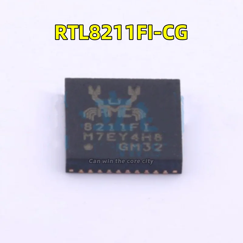 

1-100 PCS/LOT New RTL8211FI-CG screen: 8211FI patch QFN-40 Ethernet transceiver original in stock