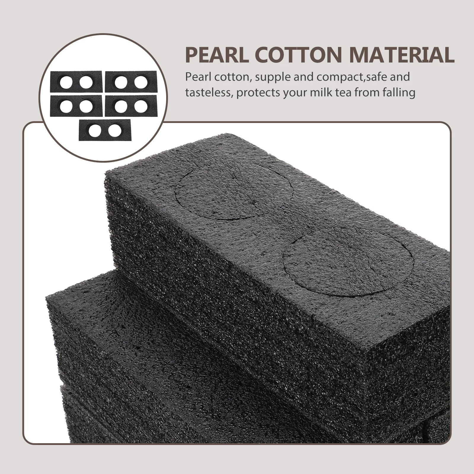 Paquete de 5 Bandejas Portavasos Premium de Grado Alimenticio para Llevar Café, Leche, Té y Bebidas, Bandeja Resistente con Múltiples Orificios para Empacar Bebidas