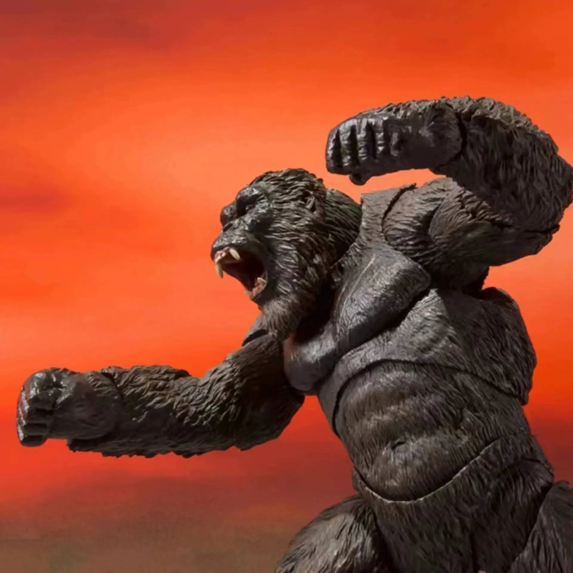 15CM SHM Kingkong film Godzilla VS król Kong kolekcja figurek lalka Model zabawki prezent dla chłopców