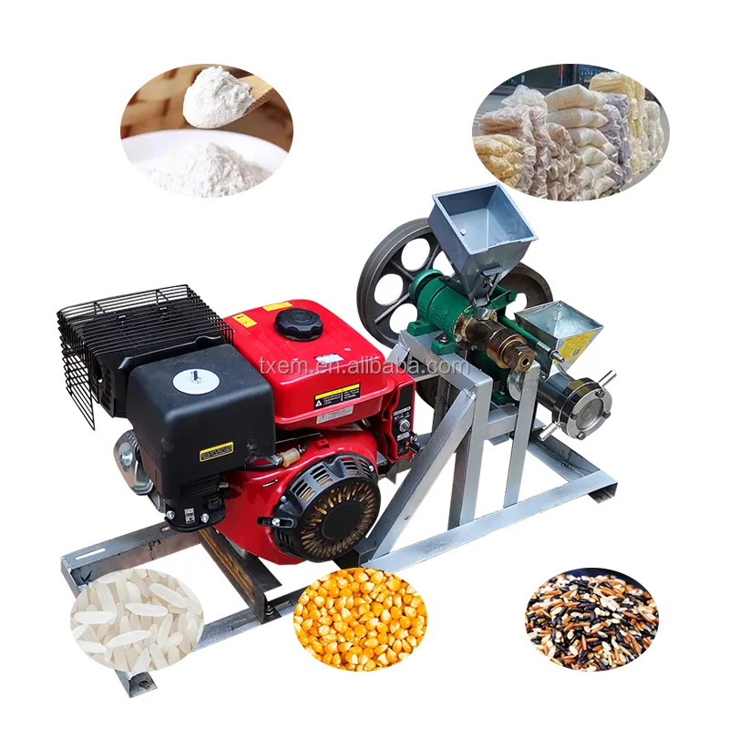 Multi Shaped Corn Rice  Sorghum Puffing Machine Grain Puffing Machine Food Puff Extruder Machine