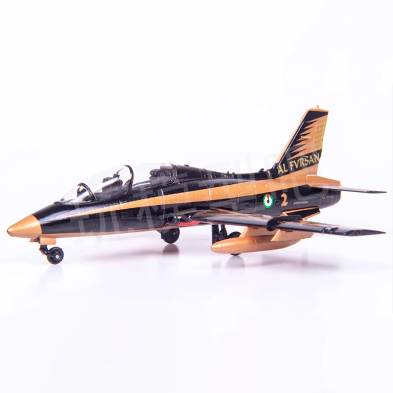 Diecast 1:72 Scale Uae Air Force MB-339 trainer aircraft Alloy Finished Simulation Model Static Decoration Gifts For Adult Boy