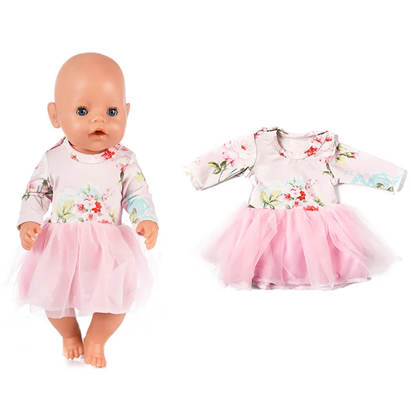 43 センチメートル新生児人形の服 18 インチアメリカンリボーン人形スウィーティードレス私たちの世代のおもちゃクリスマスギフト ﻿