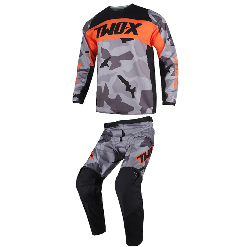 Two-X Youth Moto Gear Set Pant and Jersey Combo for Kids MX Motocross Children Racing Suit Offroad MTB Motorcycle Boys Girls
