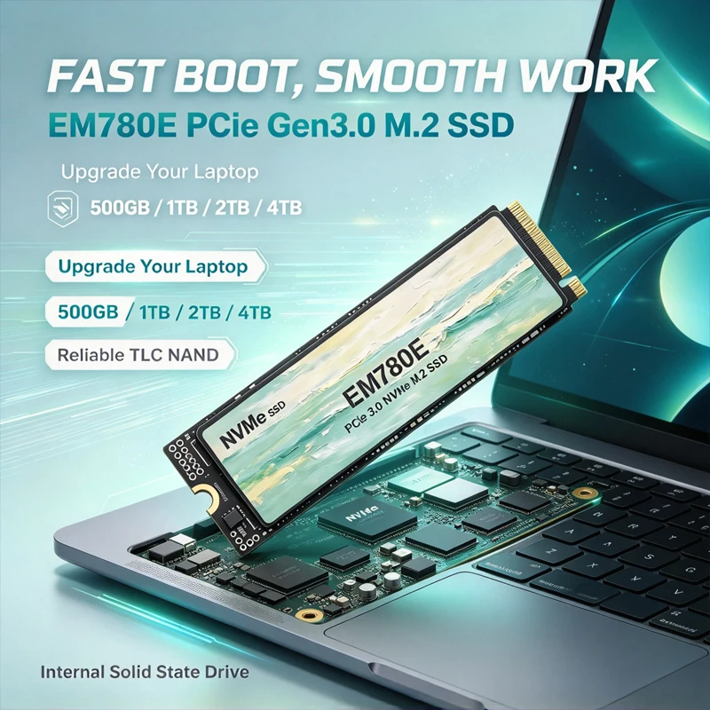 내장형 M.2 NVMe SSD EM780E, PCIe  - Ssd 500Gb 리뷰 및 가격