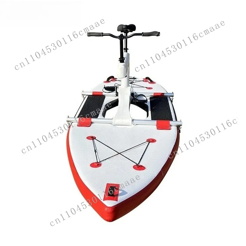 New Indoor Inflatable Paddle Board, Water Bike, Beginner's Water Ski Board, Water Sports Float Board
