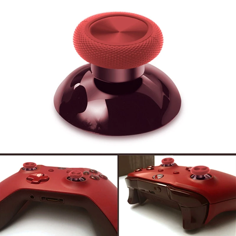 ThumbSticks analógicos 3d originales para controlador XBox One, tapa de Joystick, azul, rojo, 1 unidad